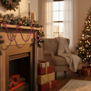 Christmas Star Garland