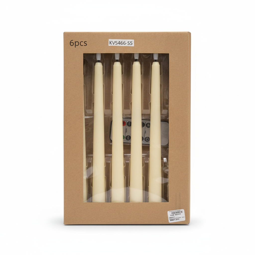 LED Taper Candles Set