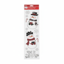 Embossed Decals - Snowman Set