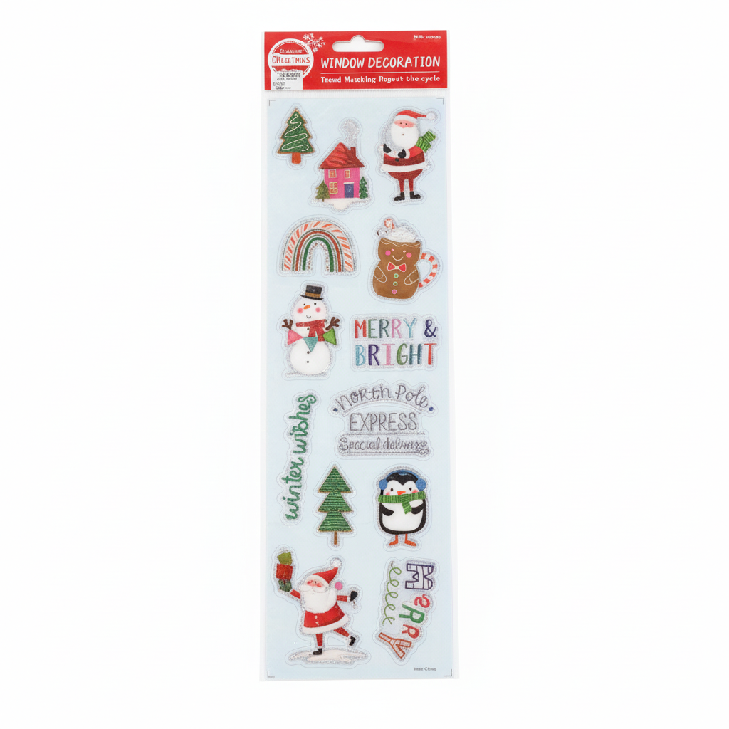 Christmas Window Decoration Stickers