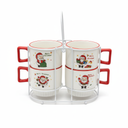 Christmas Santa Mug Set