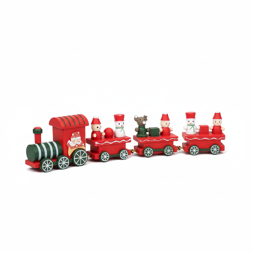 Christmas Train Decoration Set
