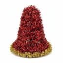 Tinsel Christmas Tree Hat
