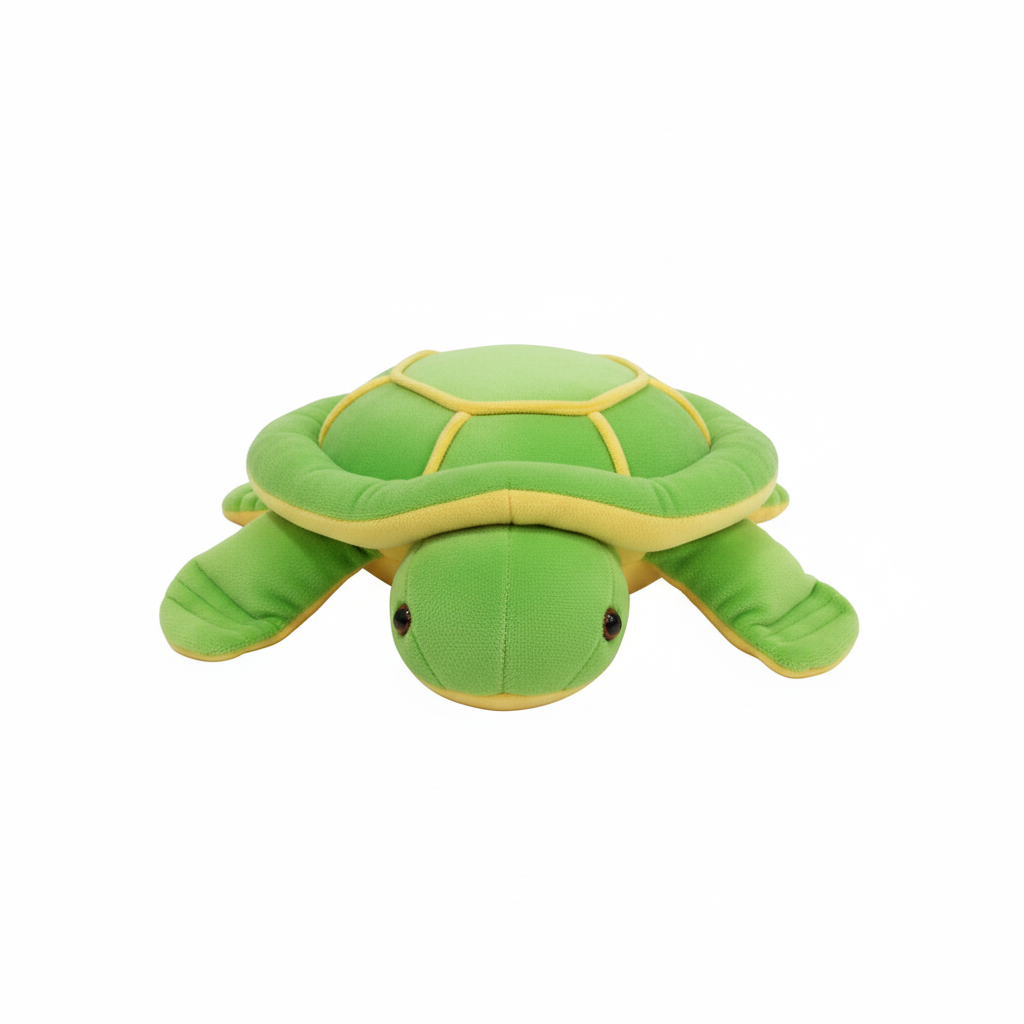 Green Turtle Plush Toy