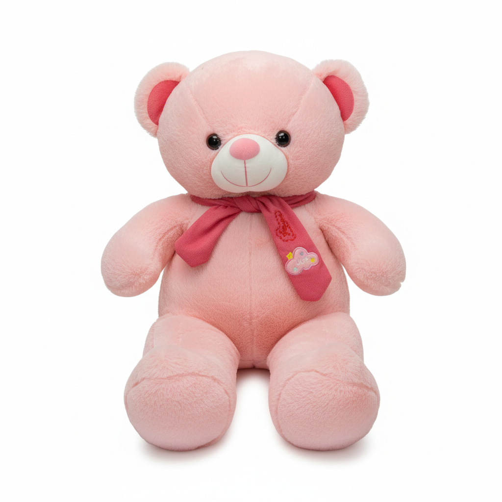 Pink Teddy Bear Soft Toy