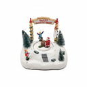 Merry Christmas Snowy Scene Tabletop Decoration