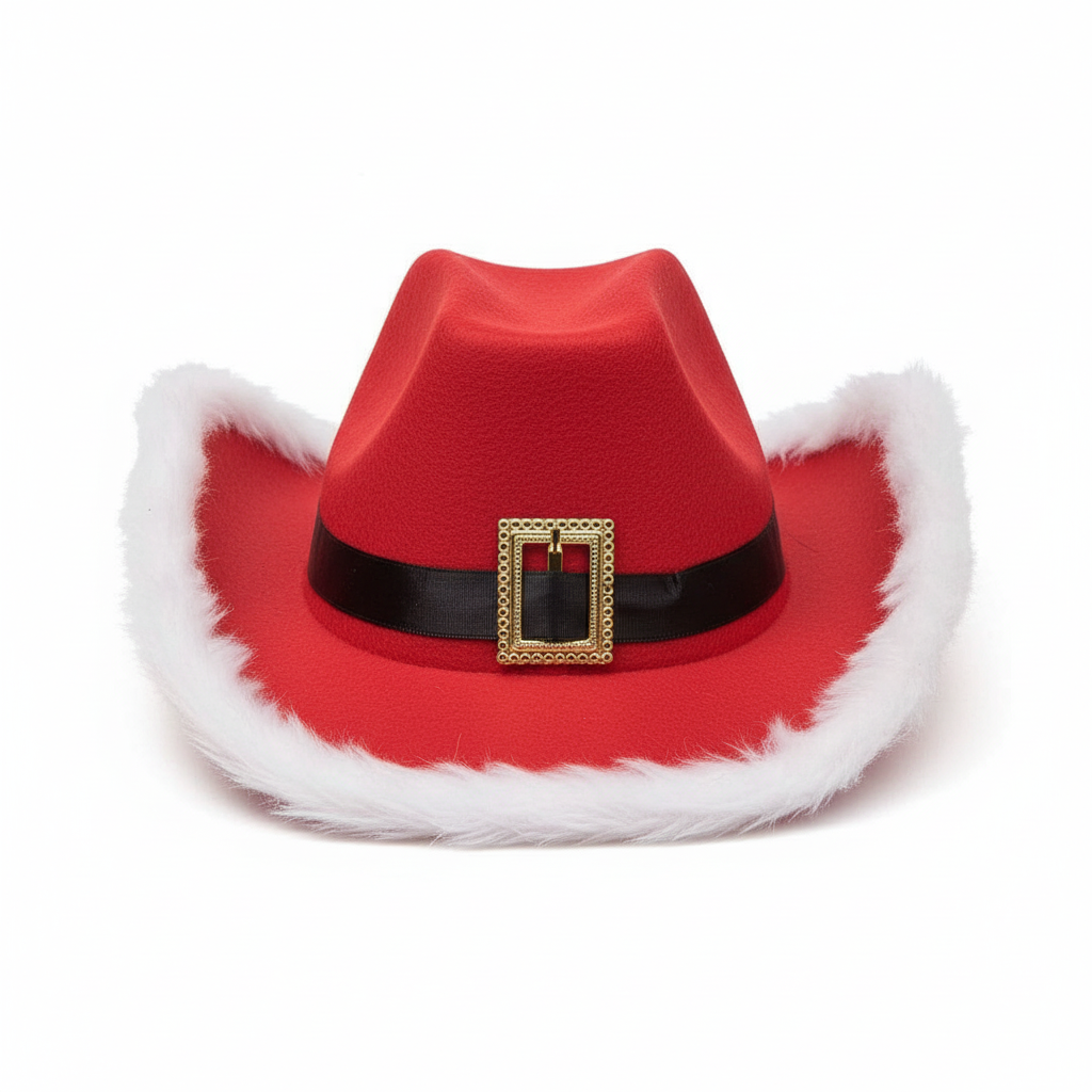 Santa Cowboy Hat