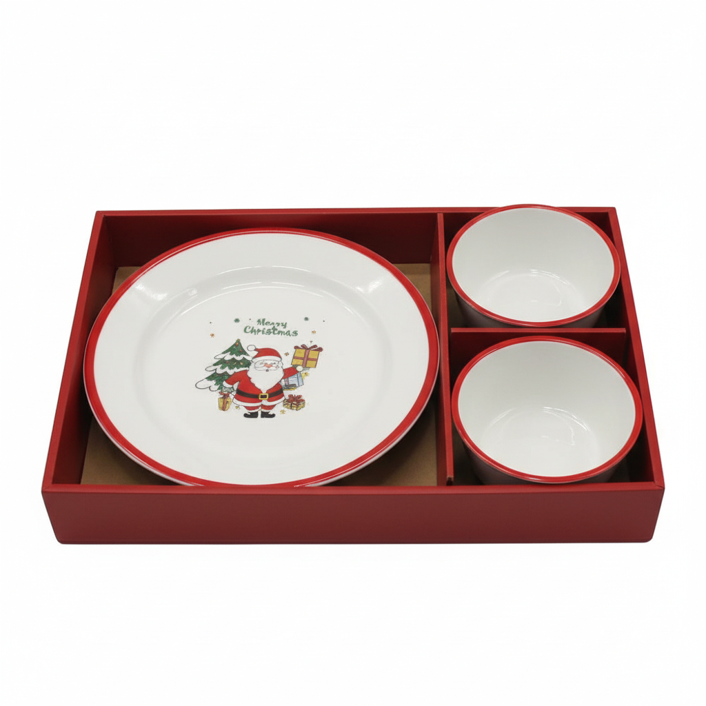 Christmas Ceramic Bowl Set