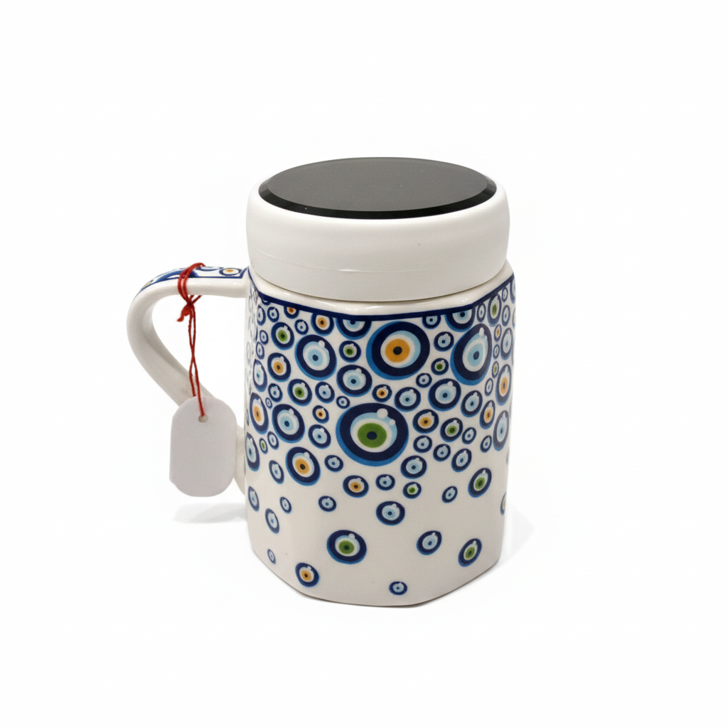 Ceramic Mug with Lid