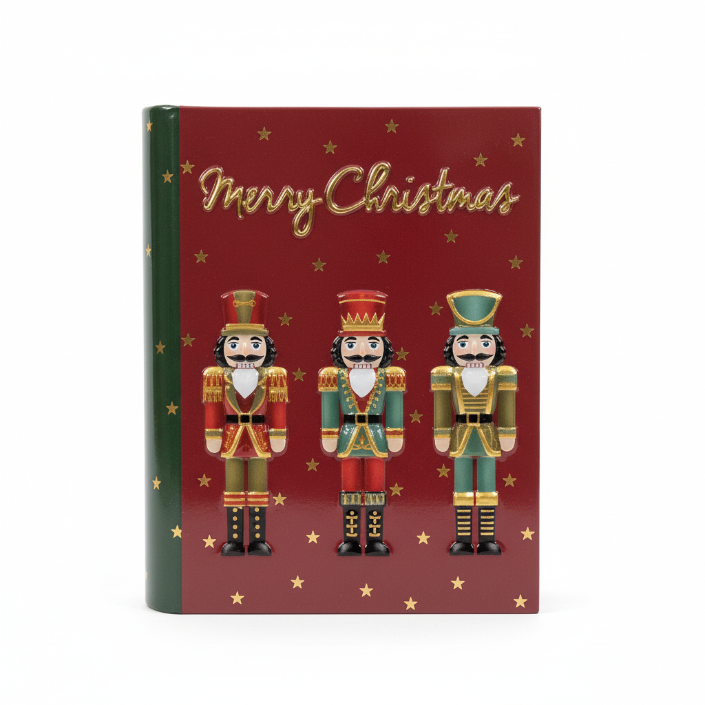 Merry Christmas Nutcracker Gift Box