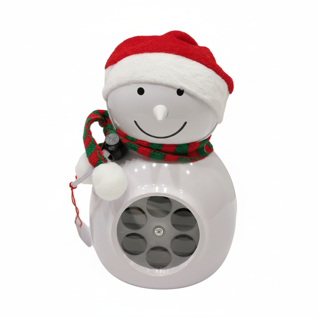 Snowman Shaped Christmas Projector Light