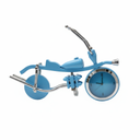 Motorcycle Shaped Table Clock
