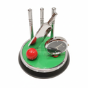 Cricket Theme Desk Clock