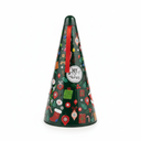 Christmas Tree Shaped Decorative Tin