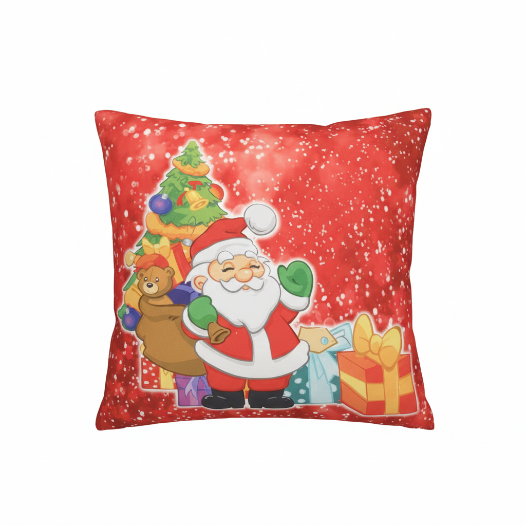 Santa Claus Christmas Cushion