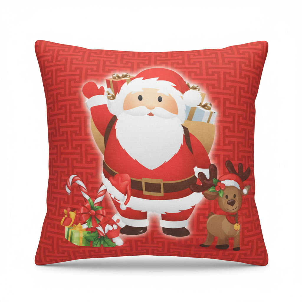 Santa Claus Decorative Cushion
