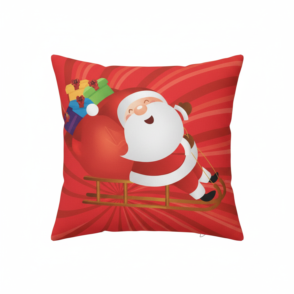 Santa Claus Decorative Cushion