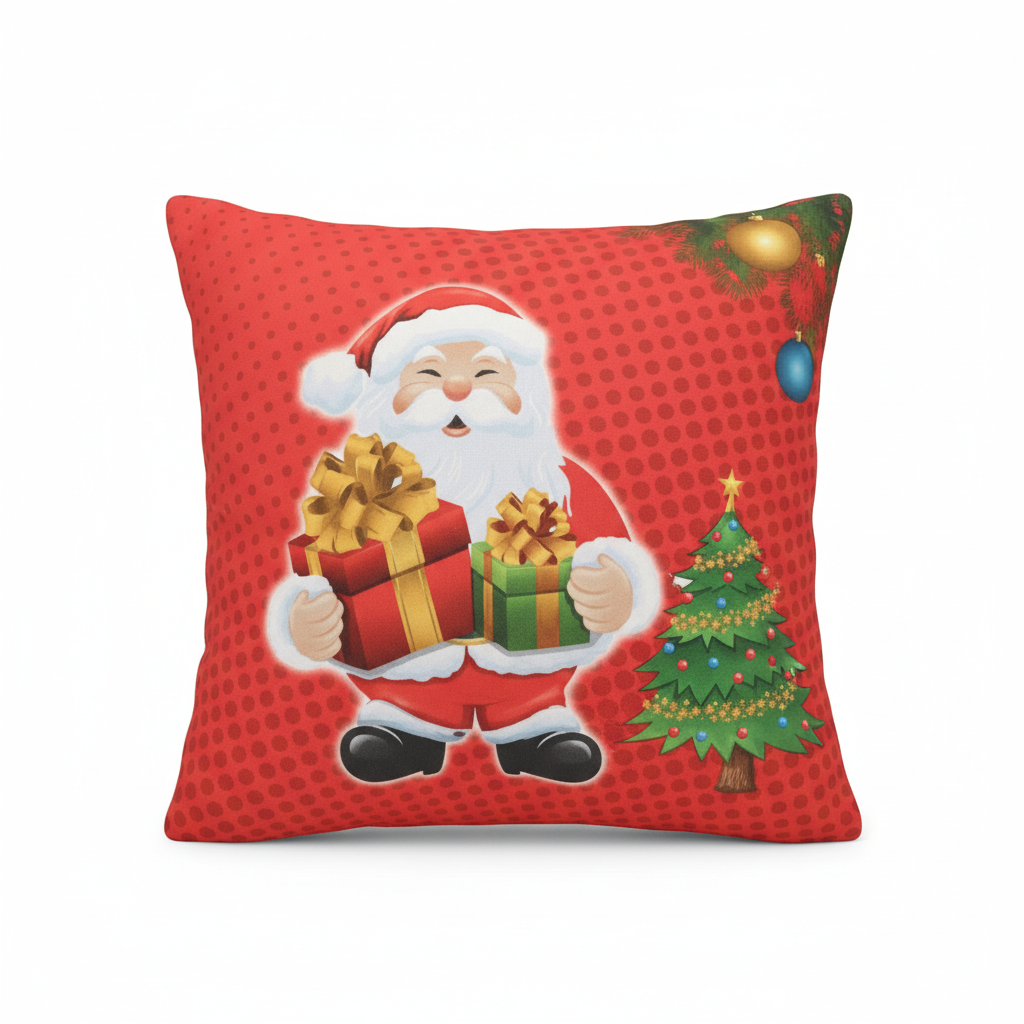 Santa Claus Christmas Cushion