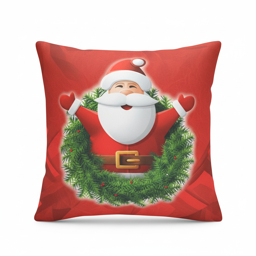 Santa Claus Decorative Cushion