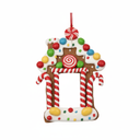 Gingerbread House Photo Frame Ornament