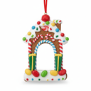 Gingerbread House Photo Frame Ornament