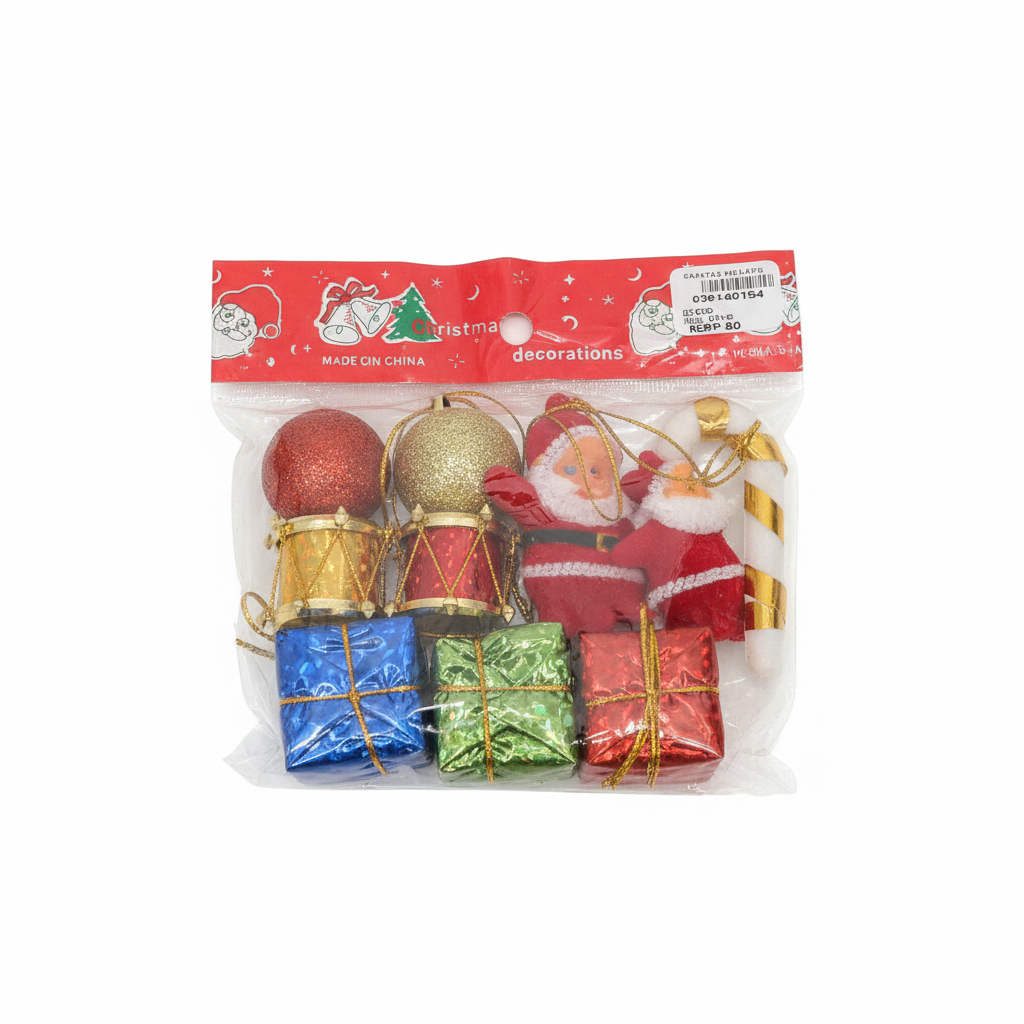 Christmas Tree Hanging Decorations Set
