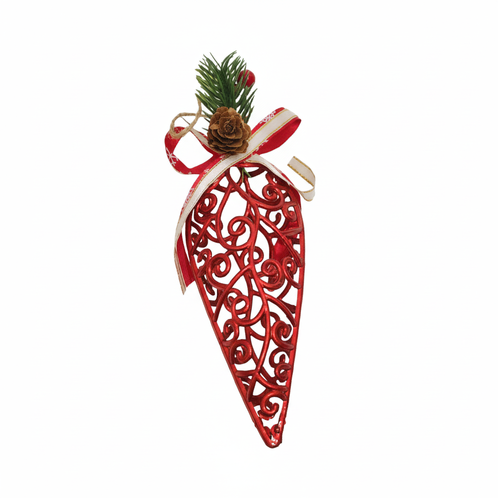 Red Decorative Christmas Ornament