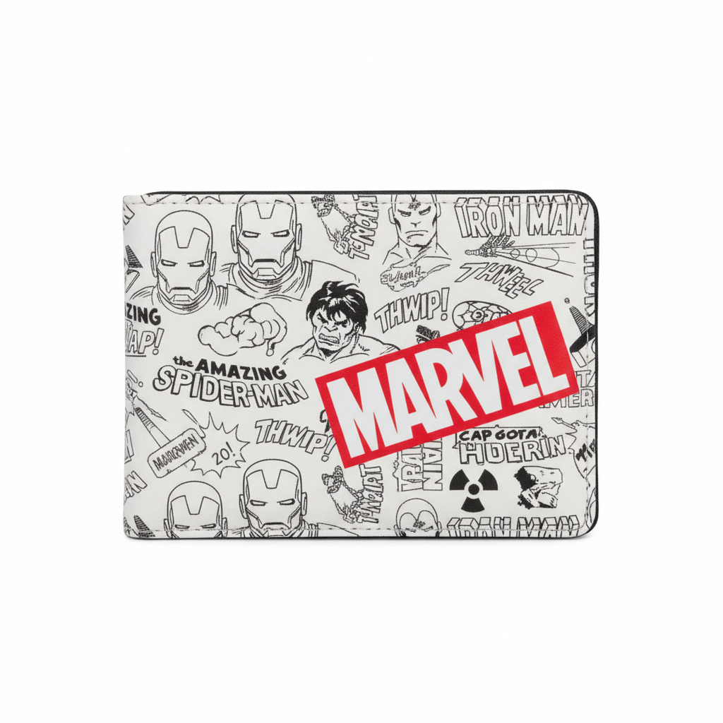 Marvel Comic Print Wallet