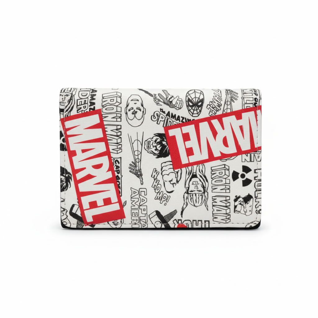 Marvel Comic Print Wallet
