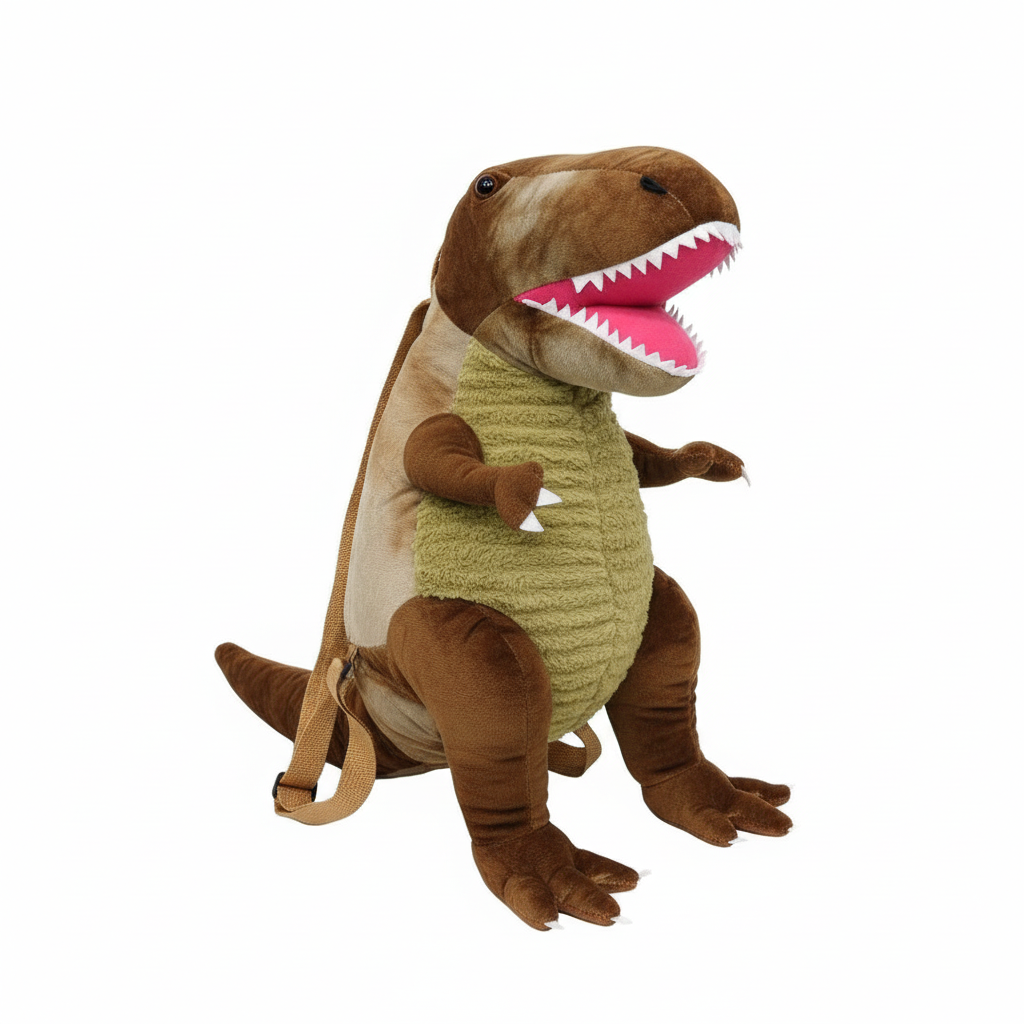 Dinosaur Plush Backpack