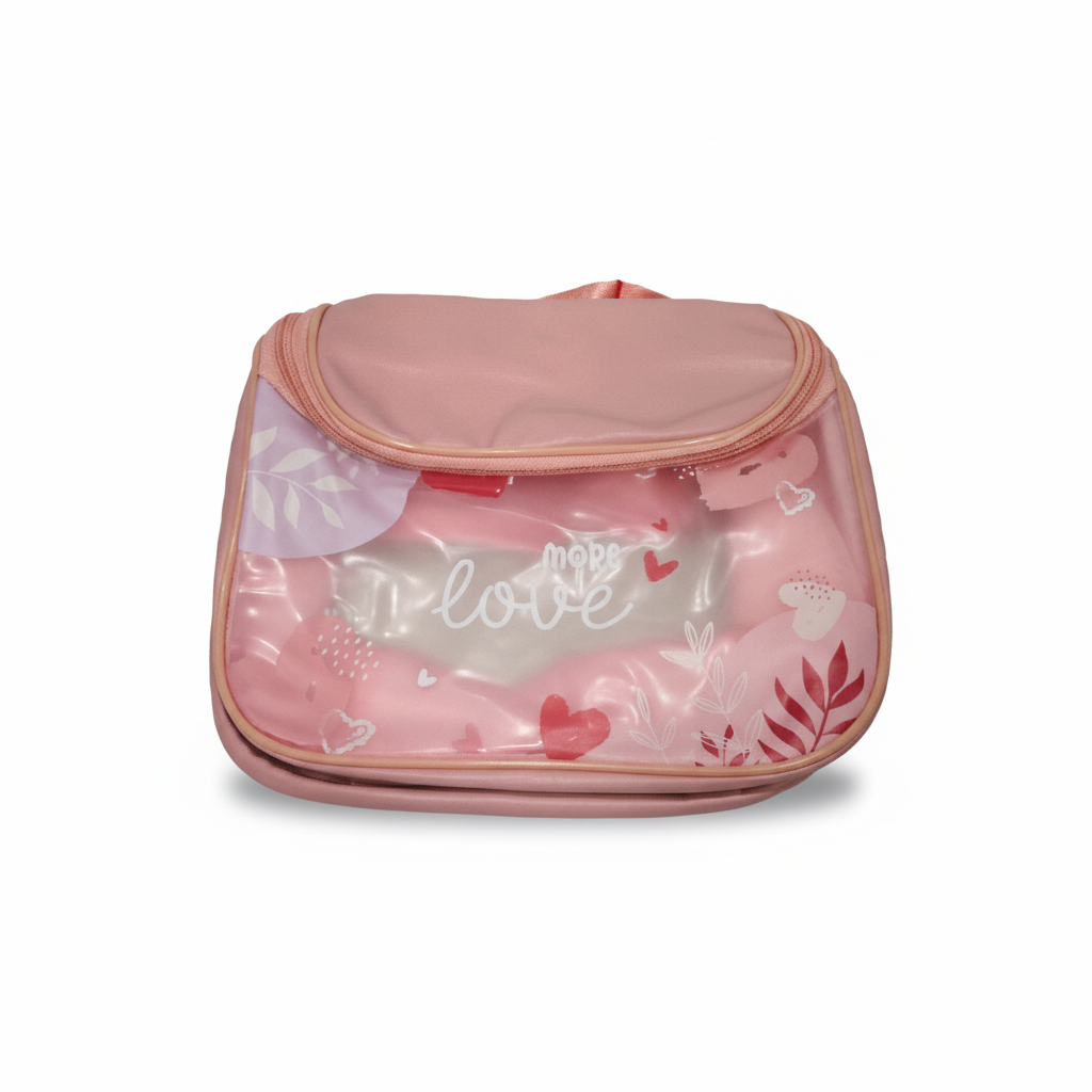 More Love Pink Pouch Bag