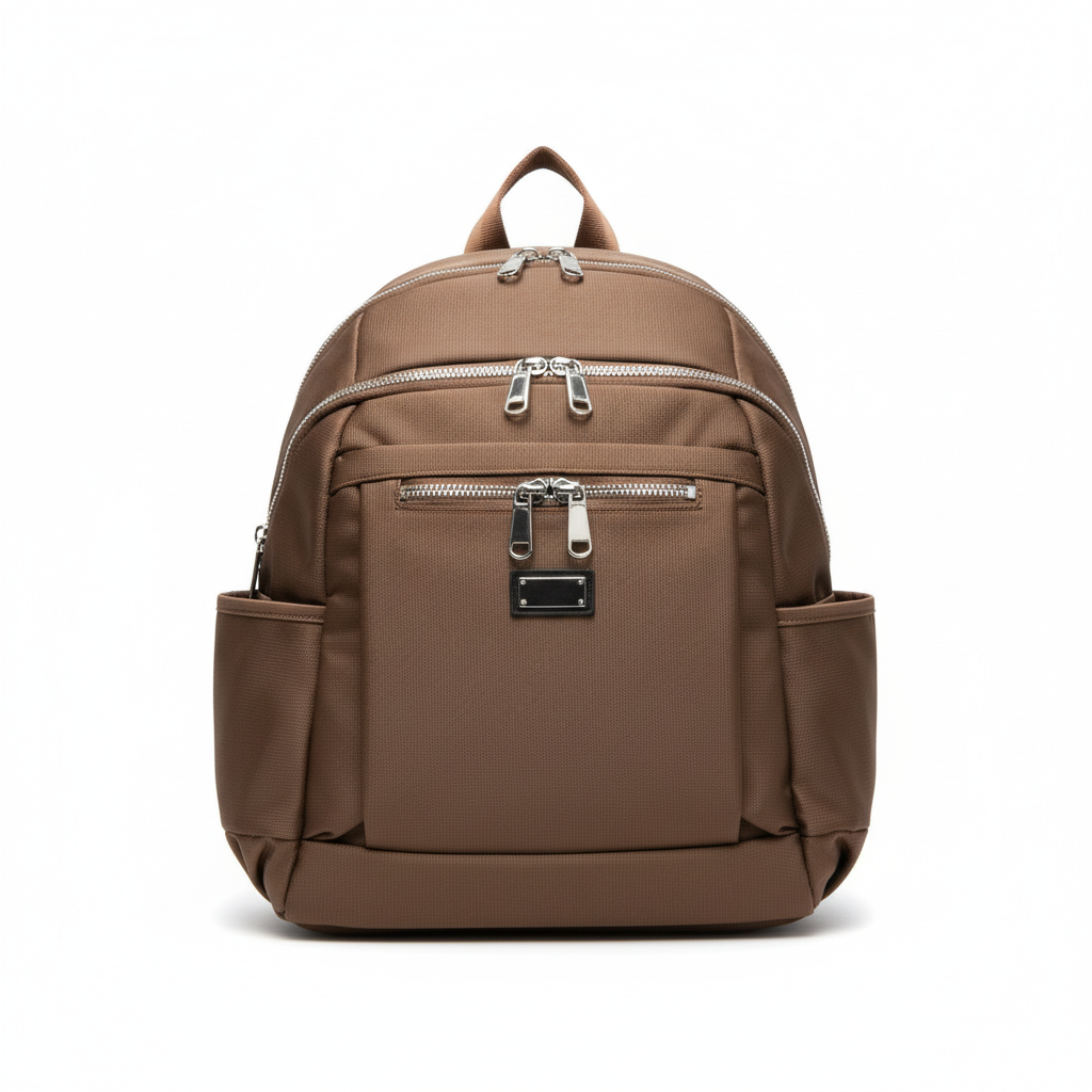 Brown Casual Backpack