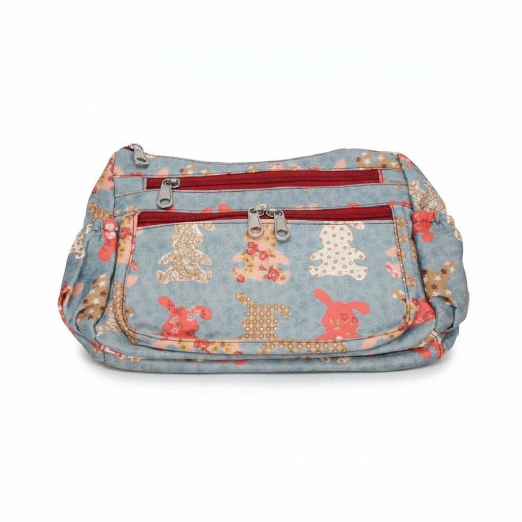 Bunny Print Shoulder Bag