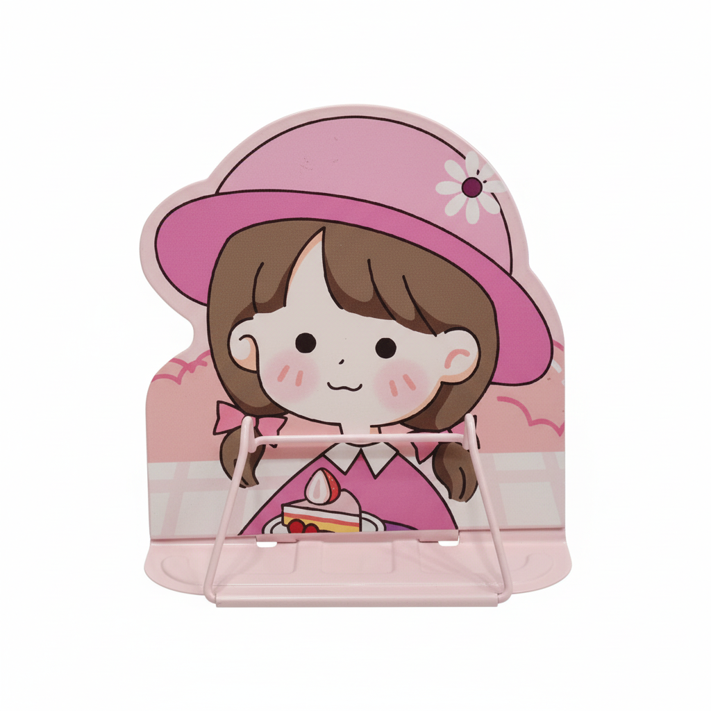 Cute Girl Book Stand