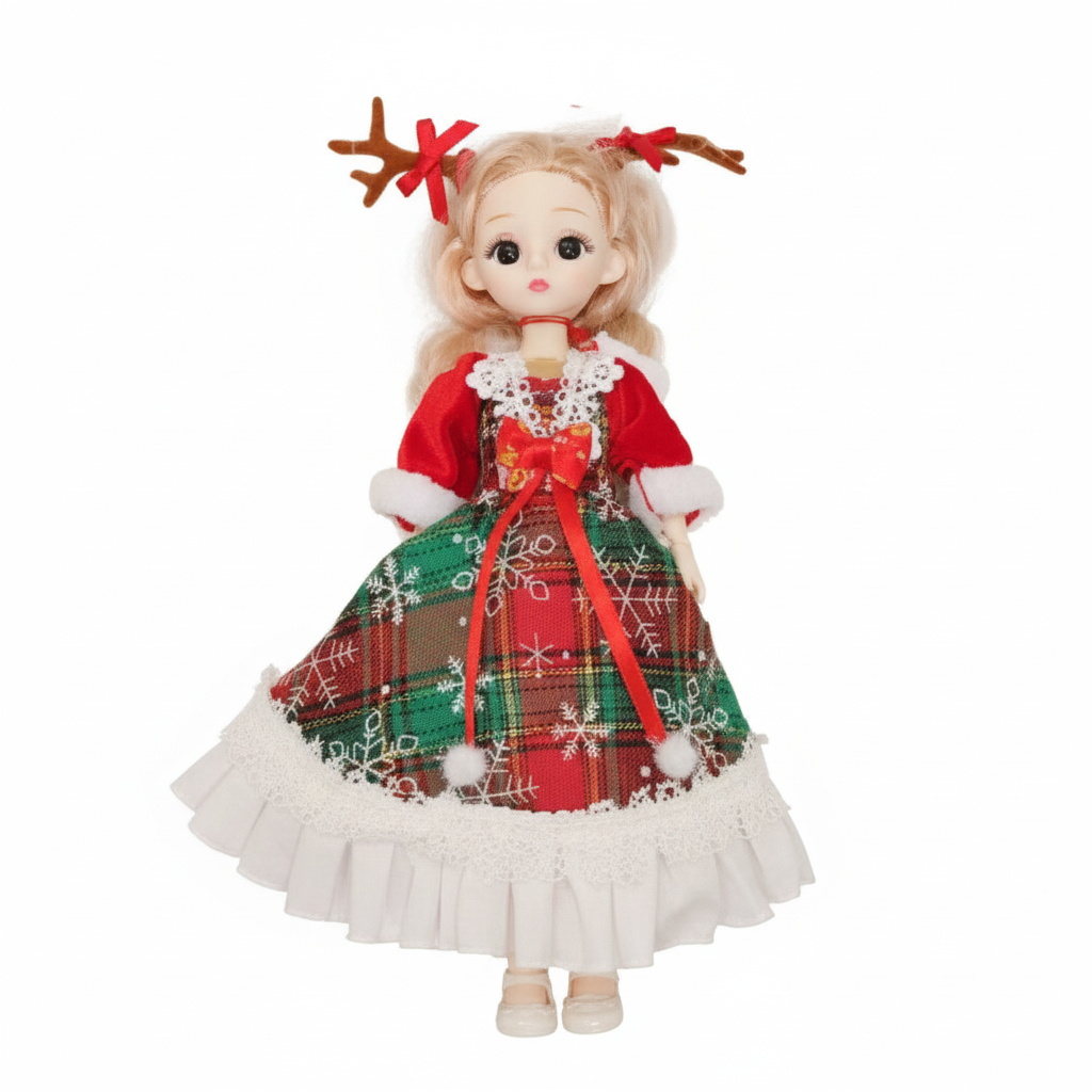 Christmas Reindeer Doll