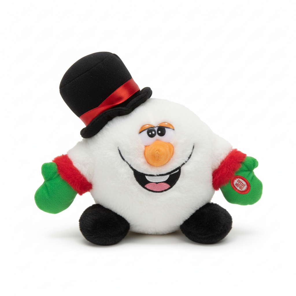 Plush Snowman Toy