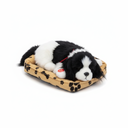 Sleeping Puppy Plush Toy with Bed
