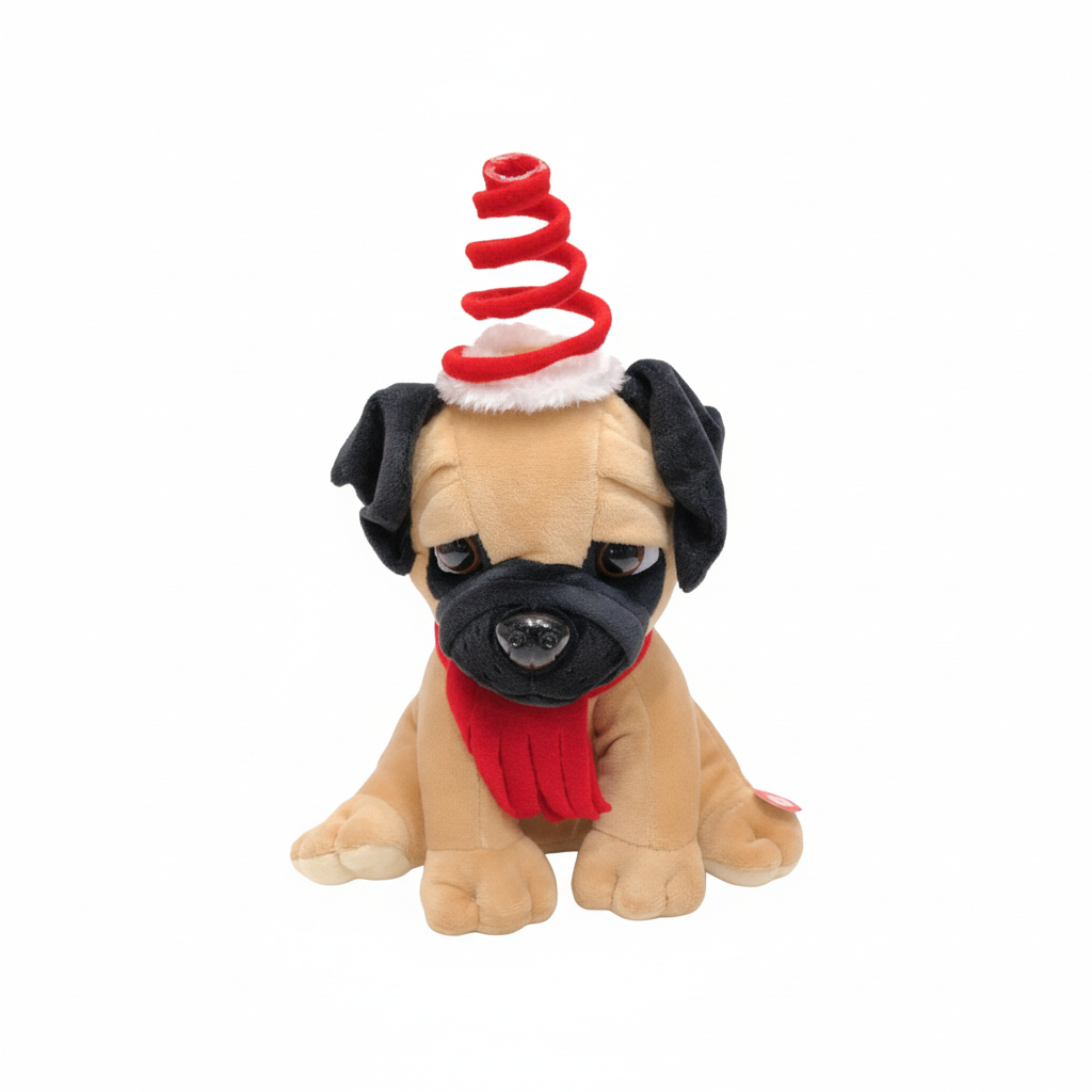 Party Pug Plush Toy