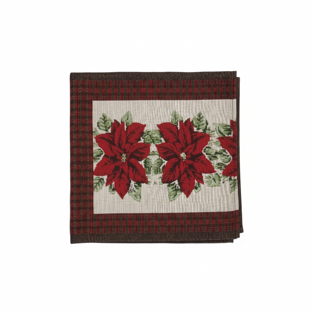 Poinsettia Table Runner