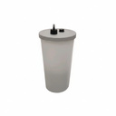 Reusable Plastic Tumbler with Straw Lid