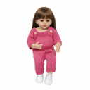 Realistic Baby Doll with Pink Outfit
