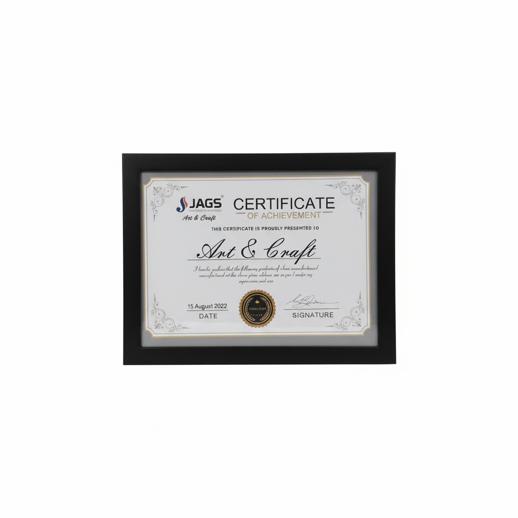 Certificate of Achievement (Art & Craft)