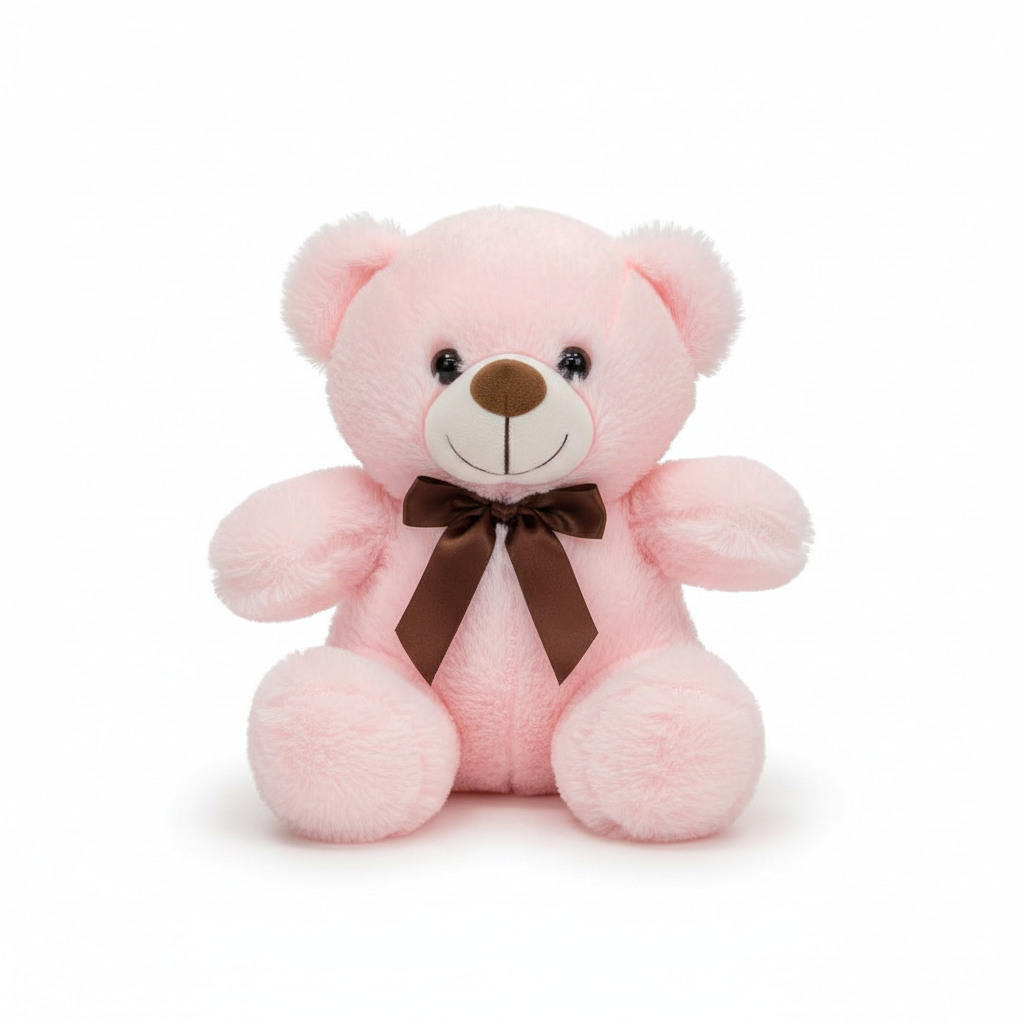 Pink Teddy Bear Soft Toy