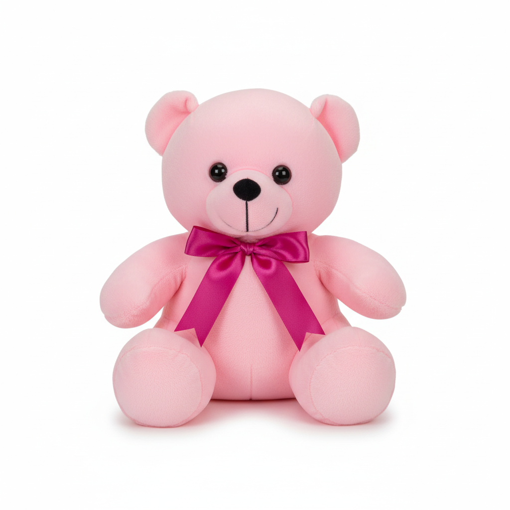 Pink Teddy Bear Soft Toy