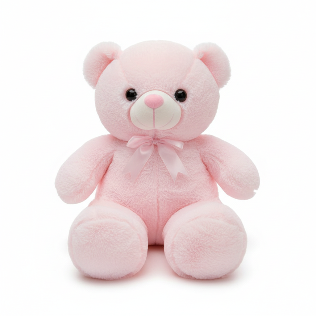 Pink Teddy Bear Soft Toy