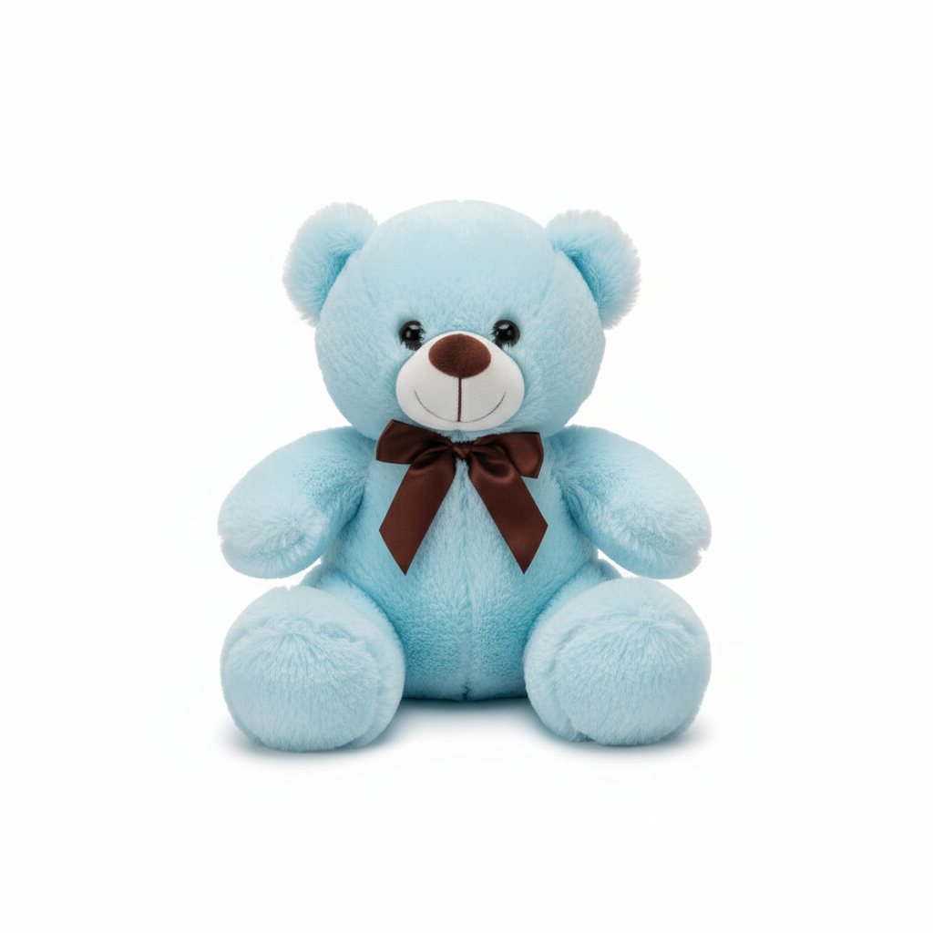 Blue Teddy Bear Soft Toy