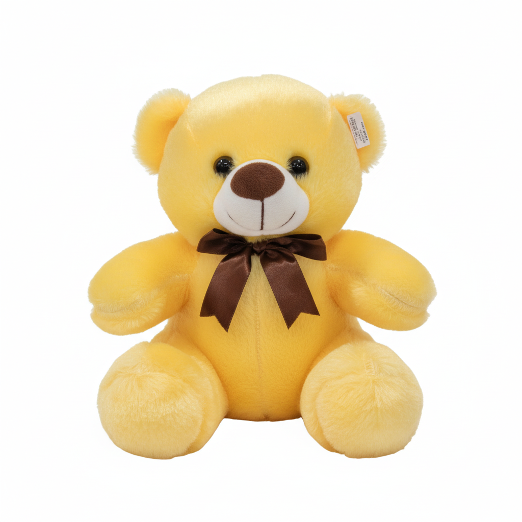 Yellow Teddy Bear Soft Toy