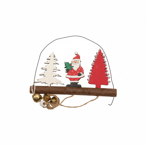 [https://drive.google.com/file/d/1jZQtlaSD8muRoSoutABBqTWSGaPpQAzR/view?usp=drivesdk] Santa & Christmas Tree Hanging Decoration