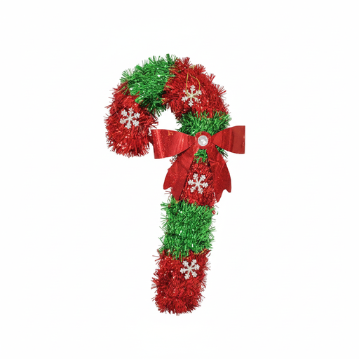 [https://drive.google.com/file/d/16iTntZ7YW1nlQtADcz9tnMZDdQetcTV0/view?usp=drivesdk] Christmas Candy Cane Tinsel Decoration