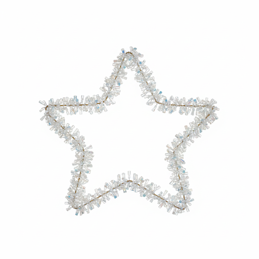 [https://drive.google.com/file/d/1po2j-5w41aQr1STut_hVh2ef9cO760JO/view?usp=drivesdk] Crystal Beaded Star Decoration